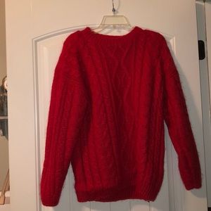 Red Wool Sweater